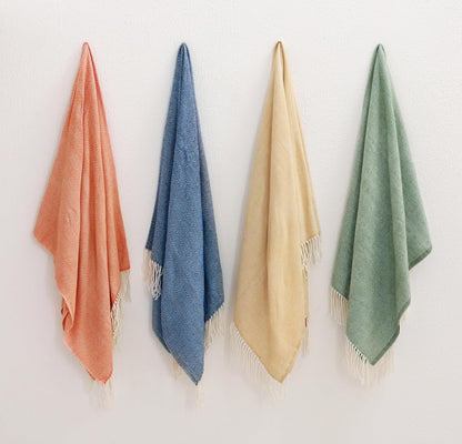 Cozy Up with the BOURINA Herringbone Throw Blanket