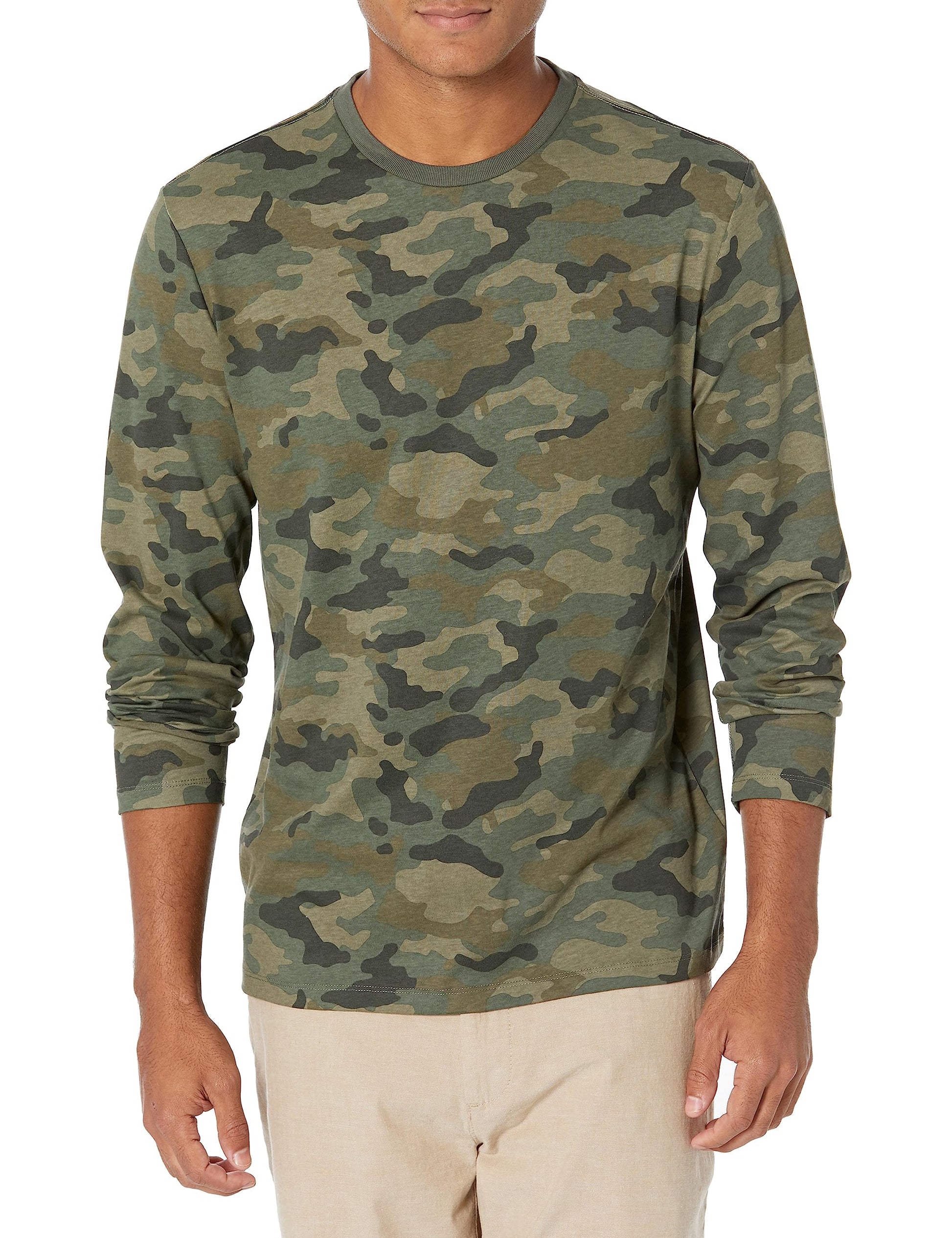 Amazon Essentials Mens Slim-Fit Long-Sleeve T-Shirt