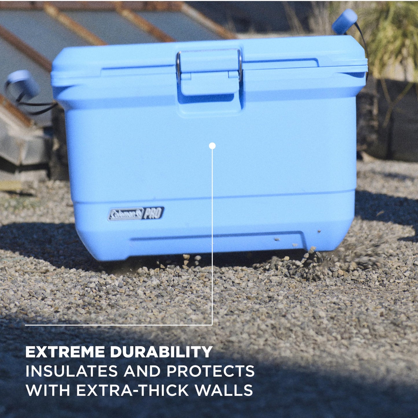 Coleman Pro Heavy-Duty 25qt Ultra-Light Premium Hard Cooler, Extra-Thick Insulation Keeps Ice up to 3 Days, 36-Can Capacity