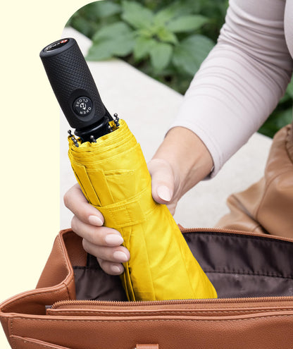 Repel Windproof Travel Umbrella - Compact & Withstands Winds up to 100MPH , Strongest Premium Auto Folding Umbrella for Rain and Sun - Durable, Light & Portable for Women & Men , Fits Backpack & Cars