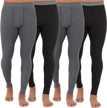 LargeBlack/Greystone Heather 4 Pack