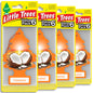 LITTLE TREES Car Air Freshener | Hanging Tree Provides Long Lasting Scent for Auto and Home | Black Ice, 24 Air Fresheners