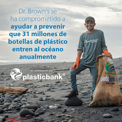 Dr. Brown's Natural Flow Anti-Colic Options+ Narrow Baby Bottle, 8 Ounce 250 ml 4 pack