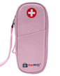 PracMedic Bags Epipen Carry Case– Insulated Epi Pens Carrying Case for Epipens, Auvi-Q, Inhaler, Allergy Medication & Diabetes Supply– Durable Emergency Medical Pouch for Travel (Red)