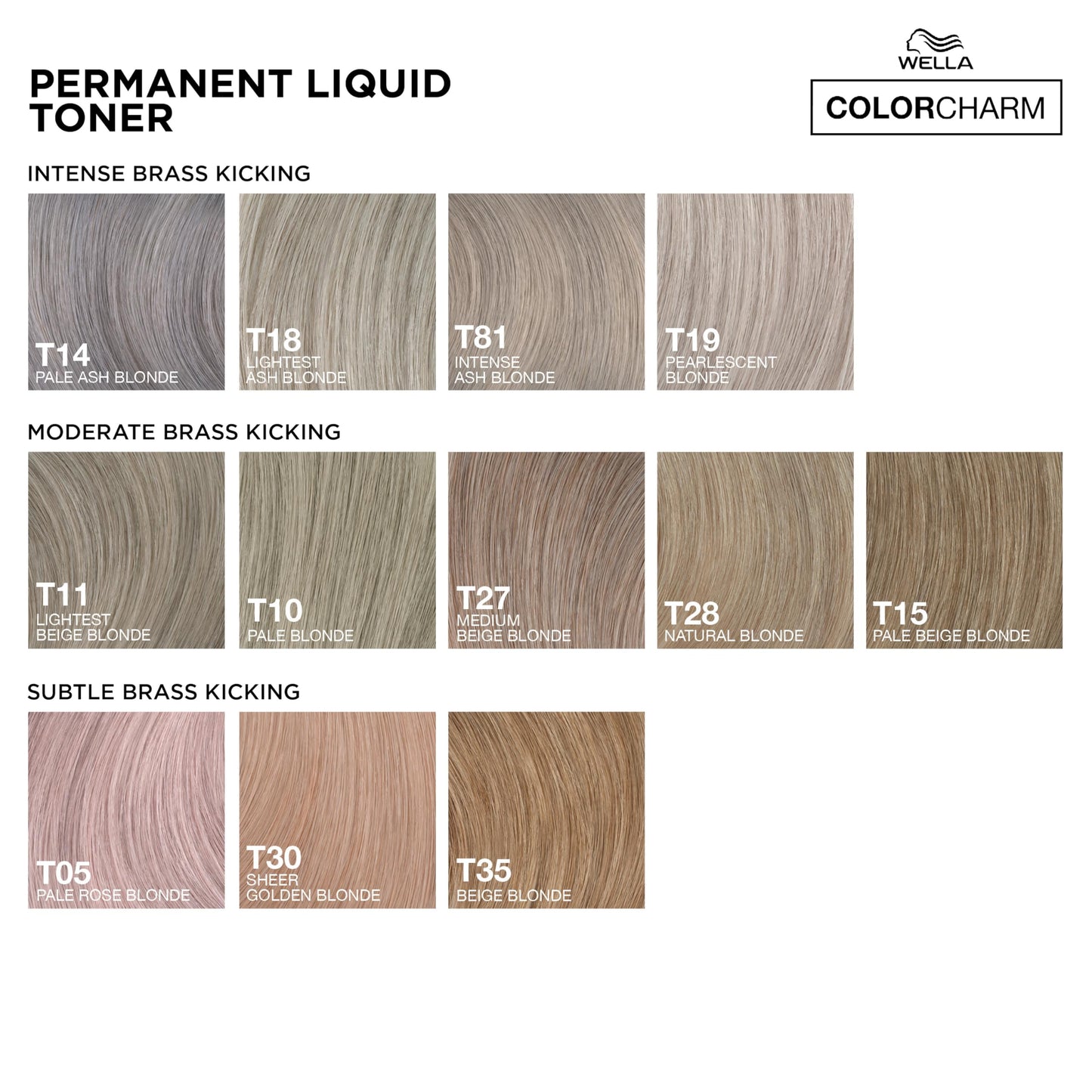 COLORCHARM Permanente Flüssigtönungen | Neutralisiert Gelbstich | Frei von Parabenen | Vegan | T18 Hellstes Aschblond | 41 ml