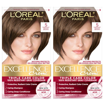 2 Count (Pack of 1)5 Medium Brown