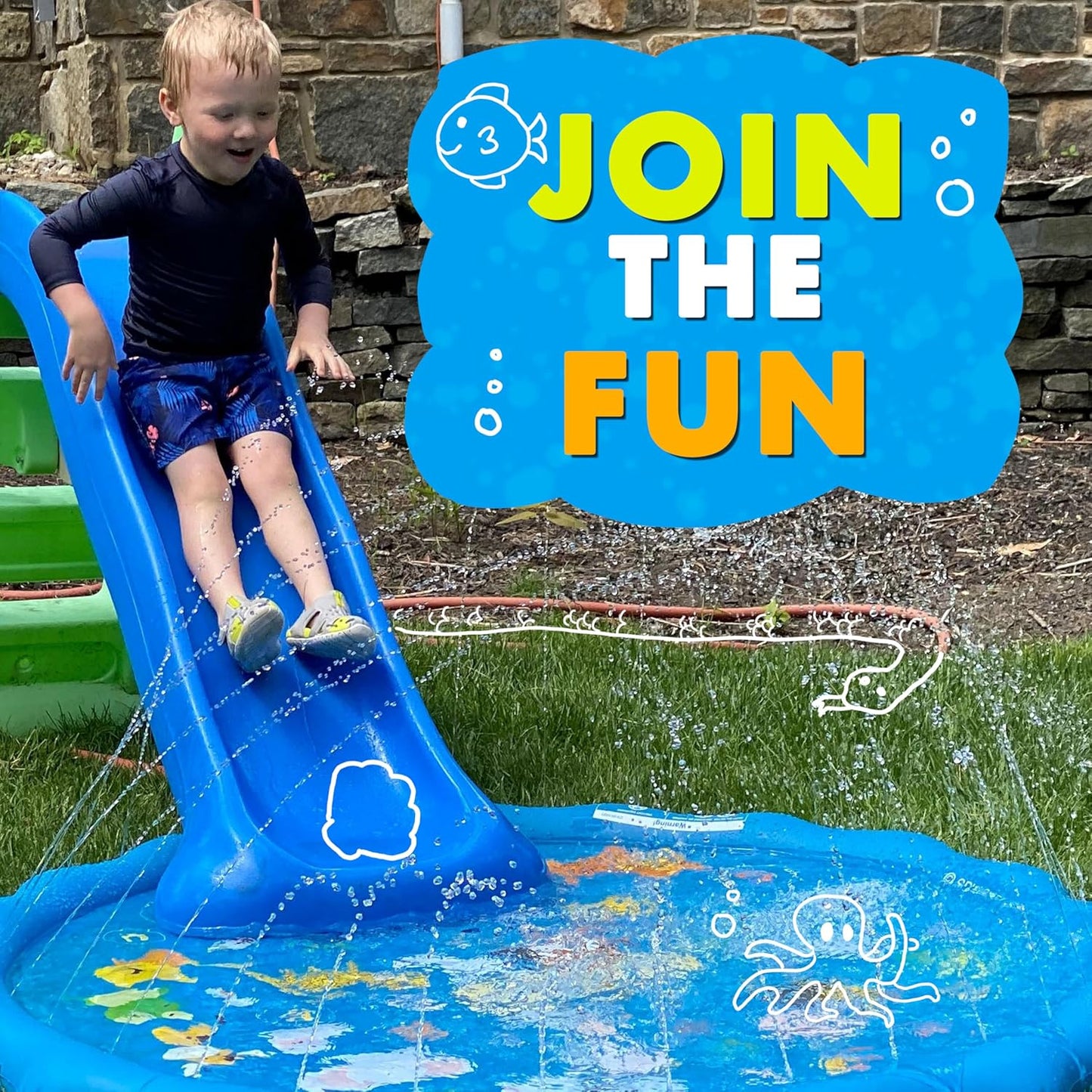 SplashEZ 3-in-1 Splash Pad: A Fun Learning Experience for Toddlers
