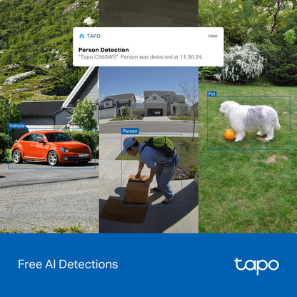 Tapo 1080P Outdoor Wired Pan/Tilt Security Wi-Fi Camera, 360° View, Motion Tracking, Works with Alexa & Google Home, Night Vision, Free AI Detection, Cloud & SD Card Storage(up to 512GB), Tapo C500…