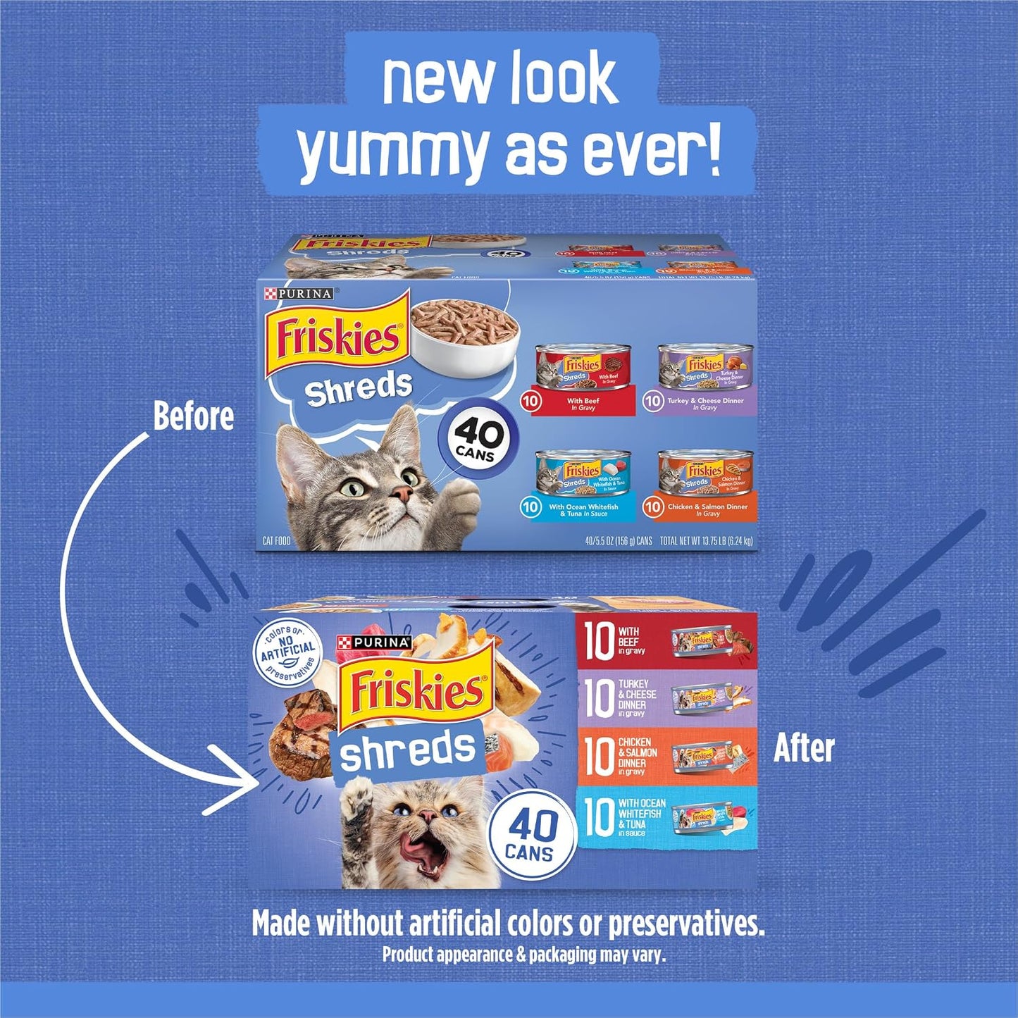 Purina Friskies Wet Cat Food Variety Pack: A Feline Feast