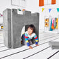Yourigami Kids and Toddler Play Gym, Playroom Couch Set, Durable Modular Design, Green Meadows