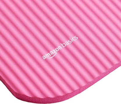 Amazon Basics Dicke Übungs-Yogamatte mit Tragegurt