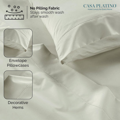 Casa Platino 100% Egyptian Cotton Sheets: The Ultimate Sleep Experience