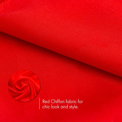 Skeleteen Chiffon Head Neck Scarf - A Simple yet Chic Accessory
