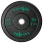 Yes4All 2" Bumper Plate, 10-190 LB Olympic Rubber Weight Plate with Steel Hub for WeightLifting, Strength Training, Home Gym, Less Impact, Absorb Bounce & Shock, Multiple Options