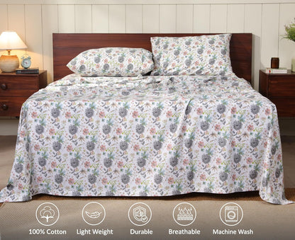 RUVANTI 100% Cotton Sheets - A Breath of Fresh Air for Hot Sleepers