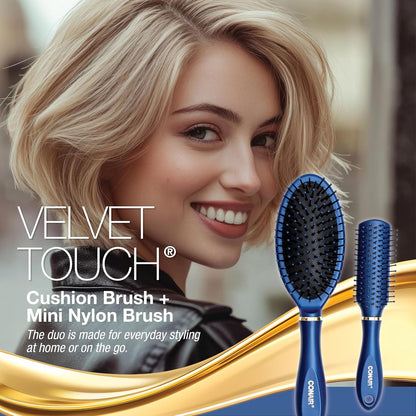 Conair Blue Velvet Touch Kissenbürste