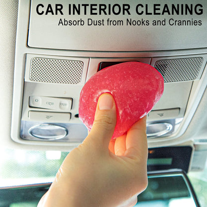 TICARVE Car Cleaning Gel Car Detailing Putty Car Cleaning Putty Gel Auto Detailing Tools Car Interior Cleaner Car Cleaning Kits Cleaning Slime Car Assecories Keyboard Cleaner Rose