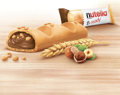 NUTELLA B-READY; Snack Bars; Crunchy Wafer Filled With Delicious NUTELLA; 15 bars pack; 330g