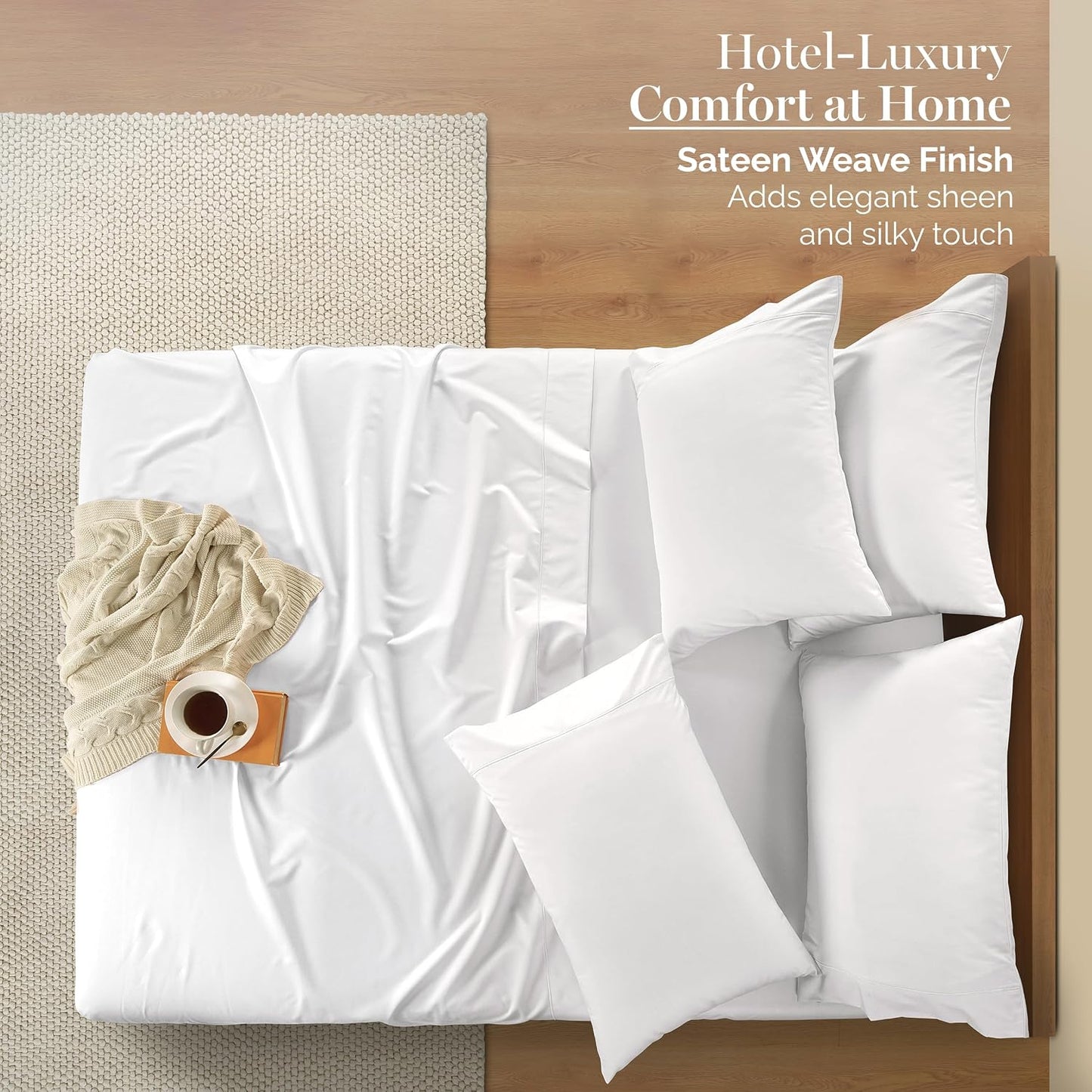 Casa Platino 100% Egyptian Cotton Sheets: The Ultimate Sleep Experience