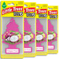 LITTLE TREES Car Air Freshener | Hanging Tree Provides Long Lasting Scent for Auto and Home | Black Ice, 24 Air Fresheners