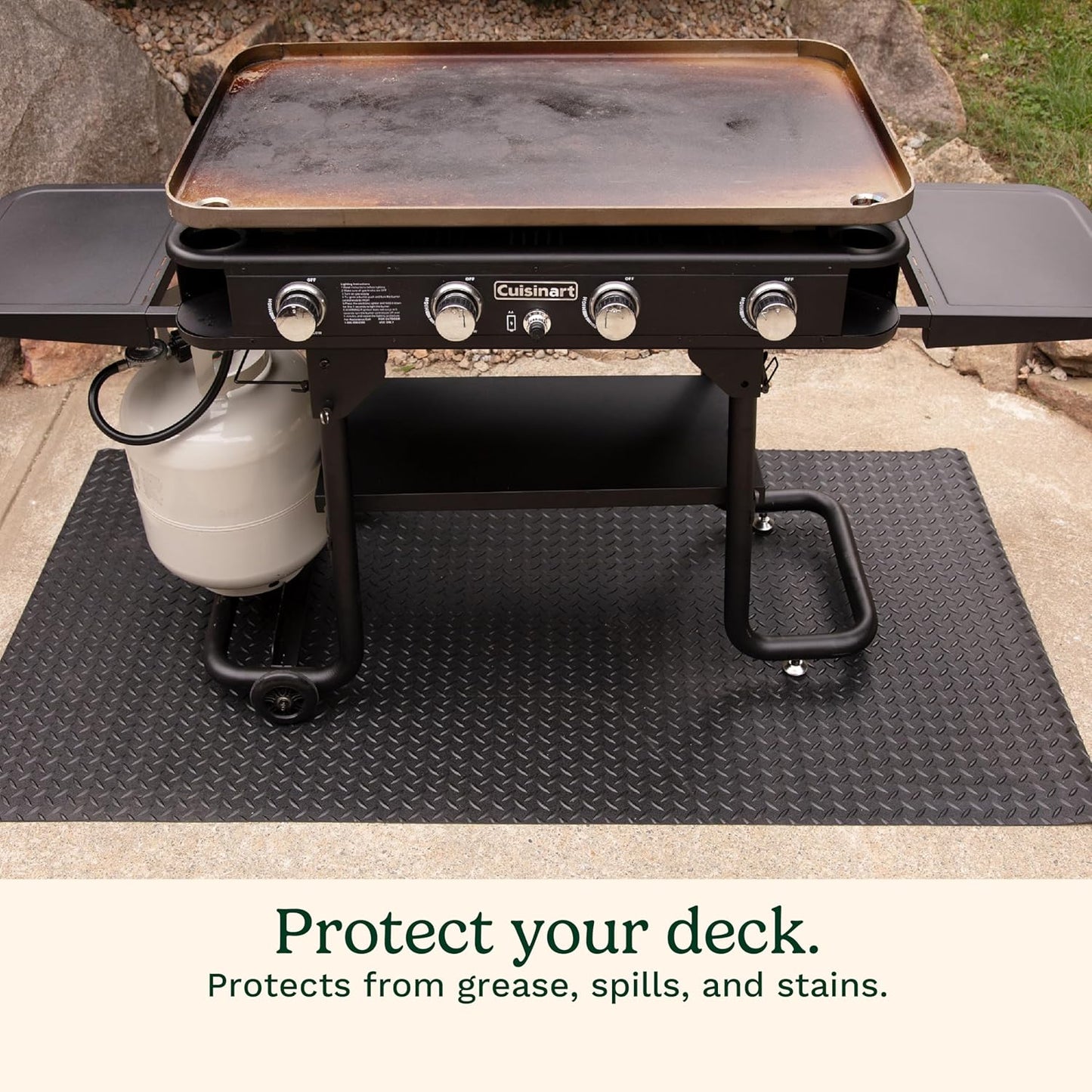 Cuisinart Premium Deck and Grill Mat Review: Protect Your Outdoor Space