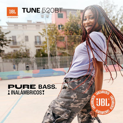 JBL Tune 520BT Wireless Headphones: Pure Bass Sound on a Budget
