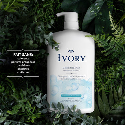 Ivory Milde & Sanfte Körperwäsche, Kokoswasserduft, 1,03 L