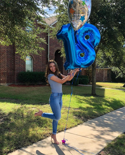 40 Inch Navy Blue 1 Balloon for Unforgettable First Birthdays