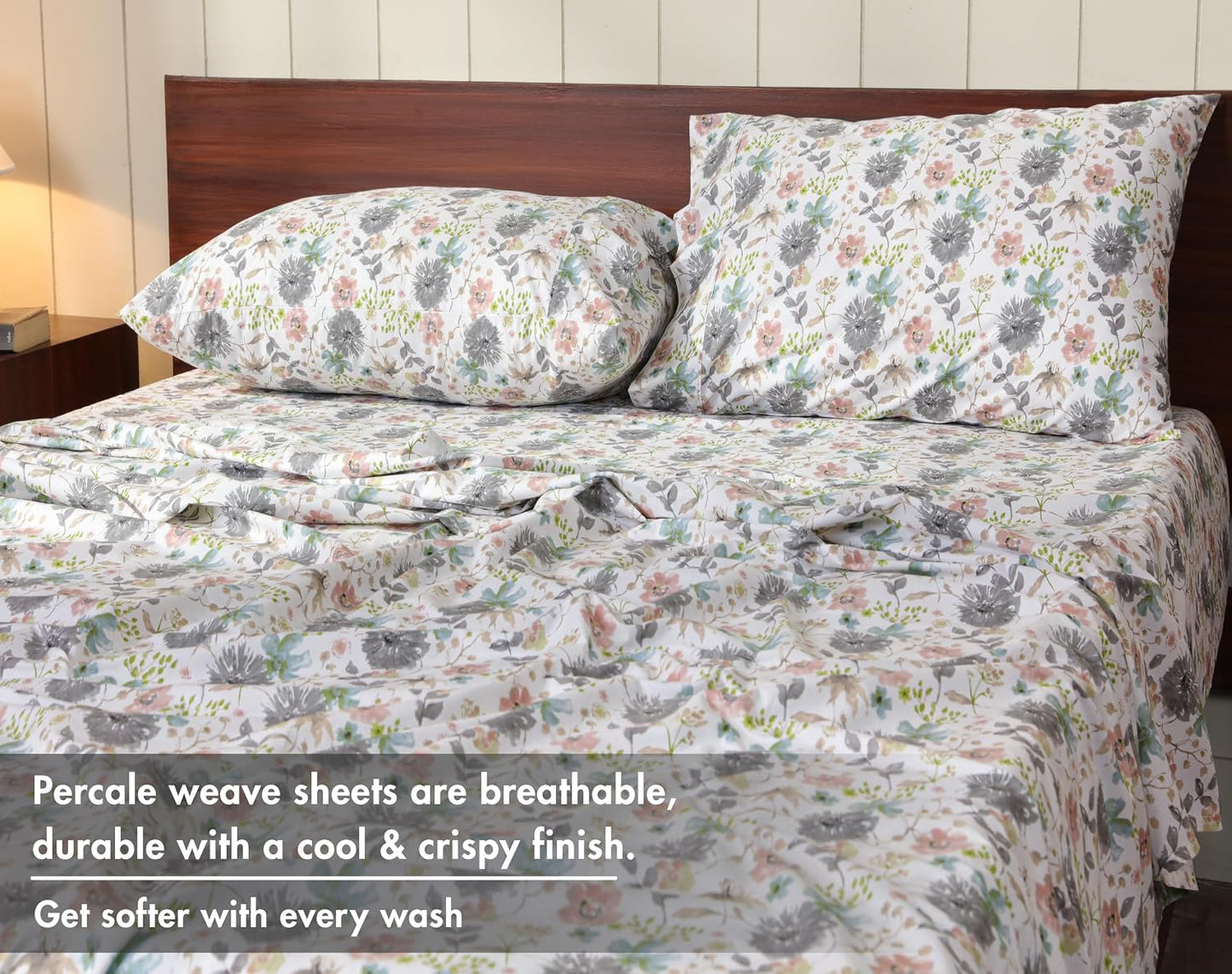 RUVANTI 100% Cotton Sheets - A Breath of Fresh Air for Hot Sleepers