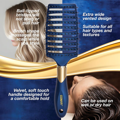 Conair Blue Velvet Touch Kissenbürste