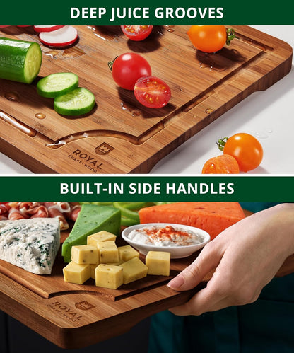 ROYAL CRAFT WOOD Cutting Boards: A Game-Changer for Kitchen Meal Prep