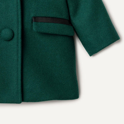 Amazon Essentials x Sofia Grainge Toddlers and Baby Girls' Wool Blend Dress Coat
