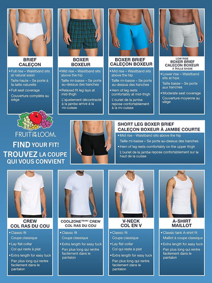 Fruit of the Loom Men's Super Value Athletic