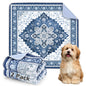 INVENHO Washable Pee Pads for Dogs 72"x72" Reusable Dog Pads Extra Large Upgrade Non-Slip Dog Pee Pads Heavy Absorbency Puppy Pee Pads Quick Dry Whelping Pads/Waterproof Puppy Training Pad