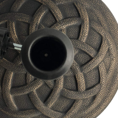 BACKYARD EXPRESSIONS PATIO · HOME · GARDEN 911554 21 Pound Umbrella Base, Bronze