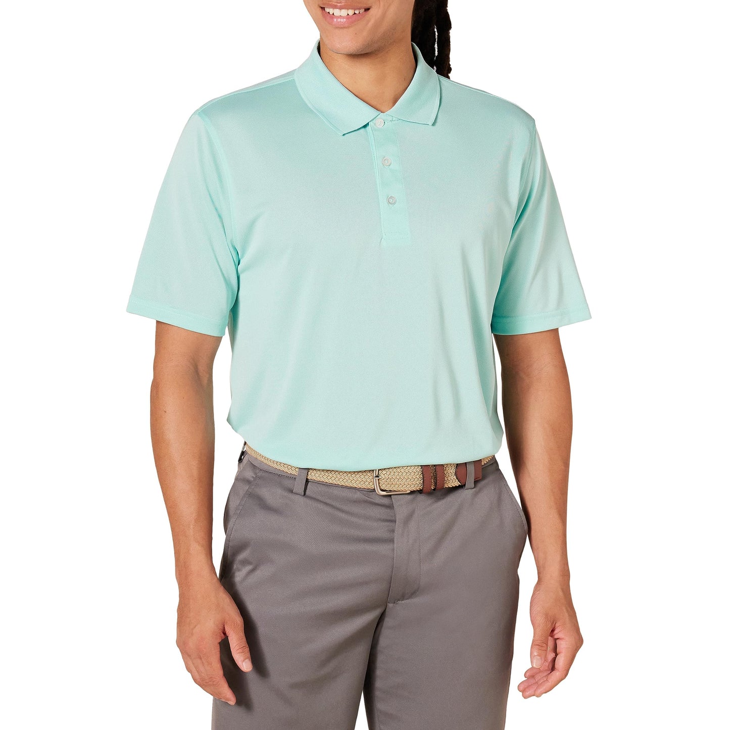 Amazon Essentials Mens Regular-Fit Quick-Dry Golf Polo Shirt (Available in Big & Tall)