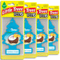 LITTLE TREES Car Air Freshener | Hanging Tree Provides Long Lasting Scent for Auto and Home | Black Ice, 24 Air Fresheners