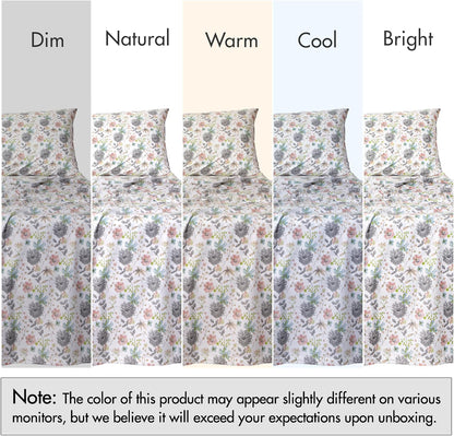 RUVANTI 100% Cotton Sheets - A Breath of Fresh Air for Hot Sleepers