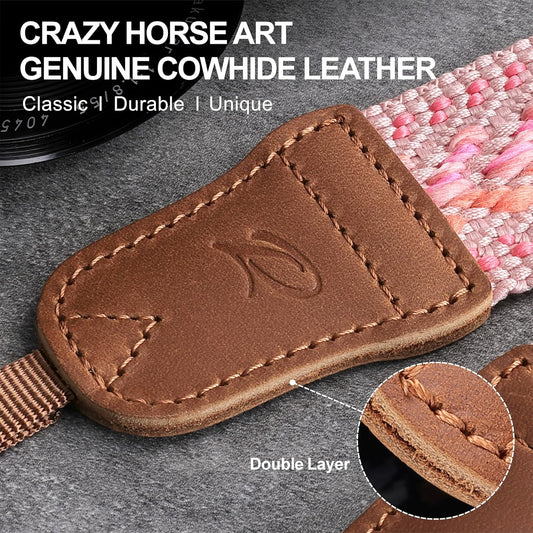 Padwa Lifestyle Speed Pink Camera Strap - A Perfect Blend of Style and Functionality