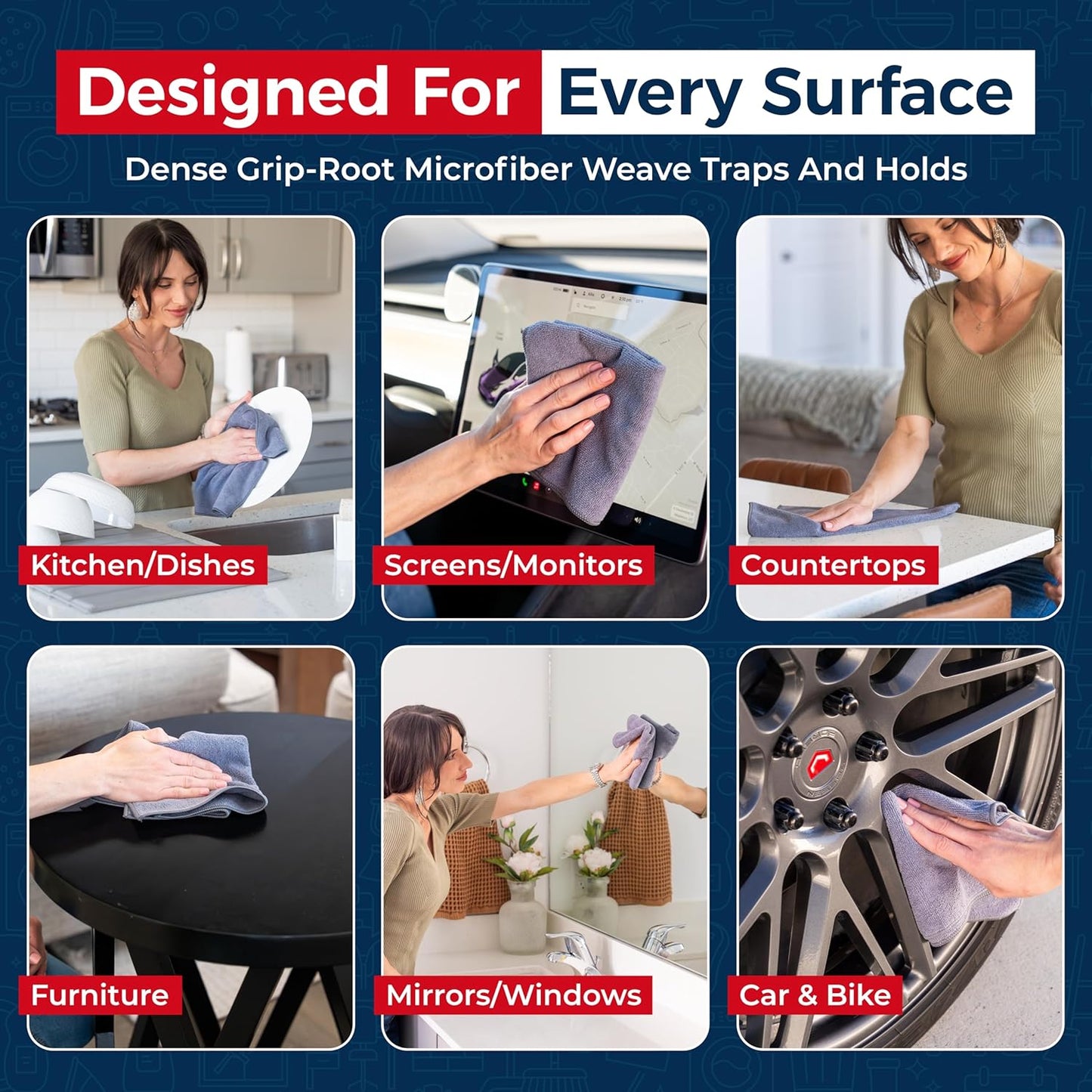 USANOOKS Microfiber Cleaning Cloth: A Game-Changer for Cleaning Tasks