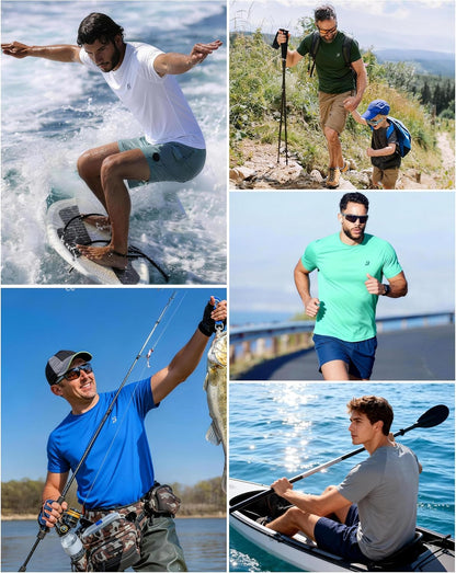 Roadbox Men's Rash Guard Short Sleeve: A Game-Changer for Outdoor Enthusiasts