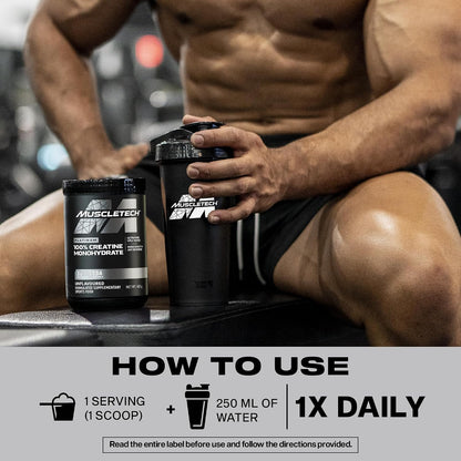 MuscleTech Platinum 100% Creatine Monohydrate Unflavoured 402g