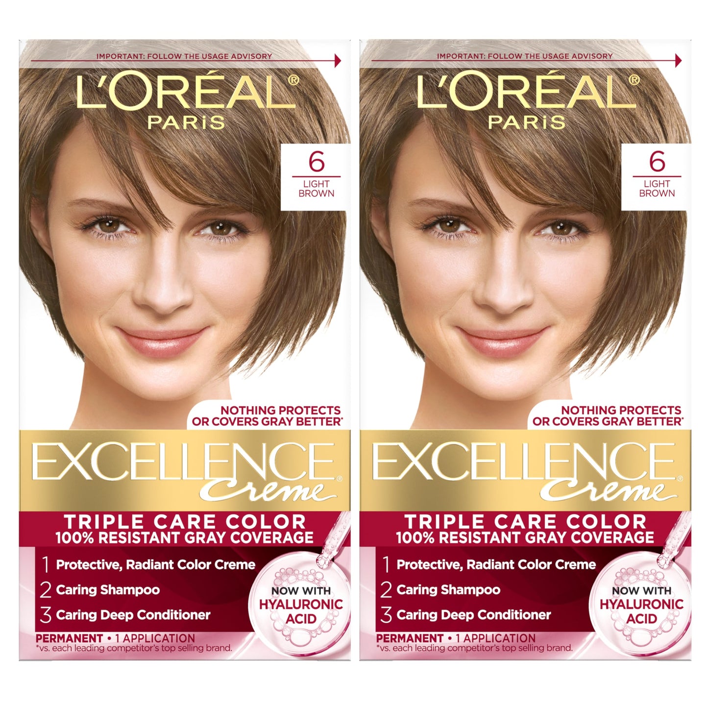 1 Count (Pack of 2)6 Light Brown