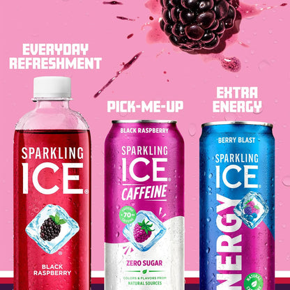 Sparkling Ice Caffeine Black Raspberry Review: A Refreshing Twist