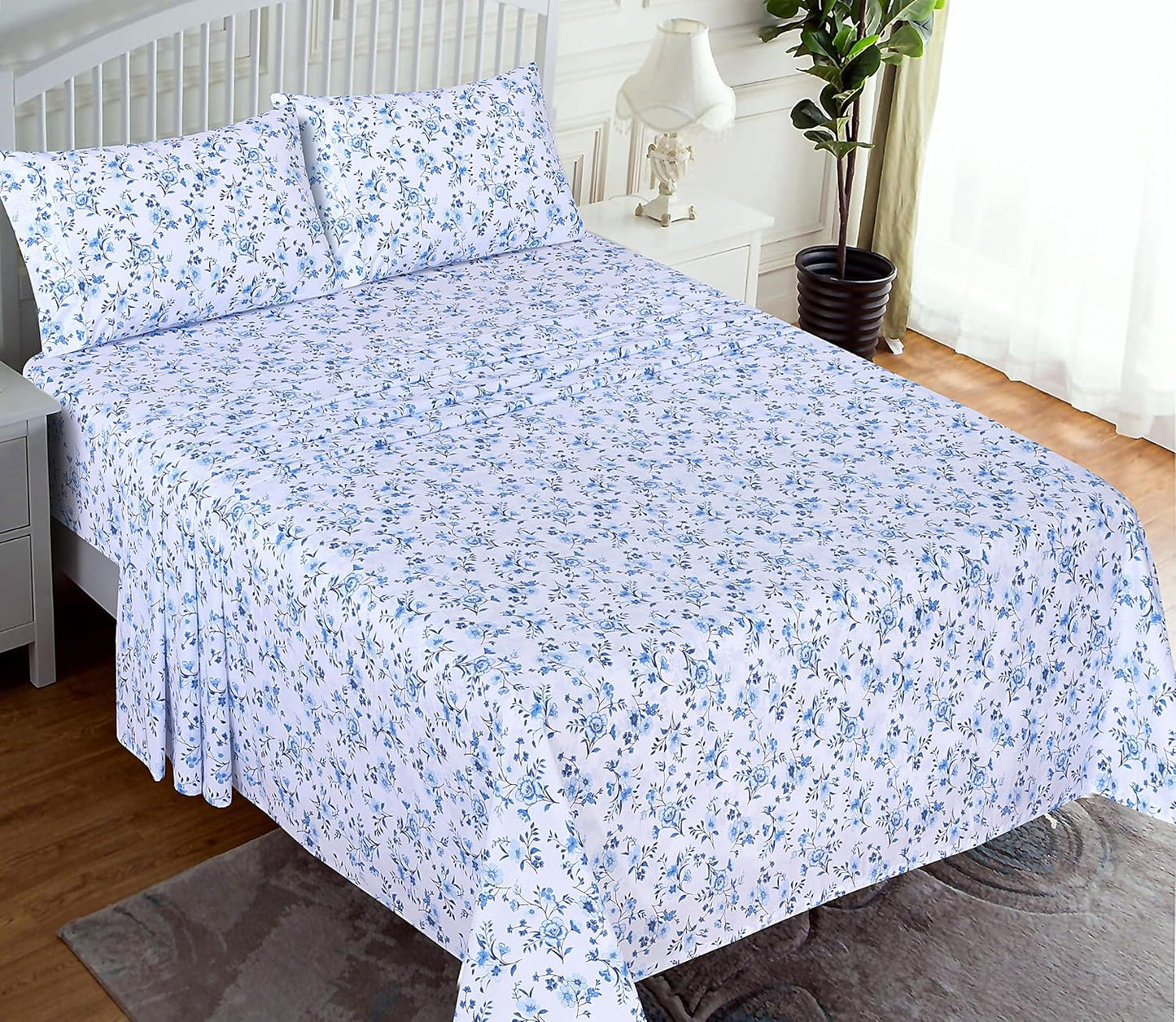 RUVANTI 100% Cotton Sheets - A Breath of Fresh Air for Hot Sleepers