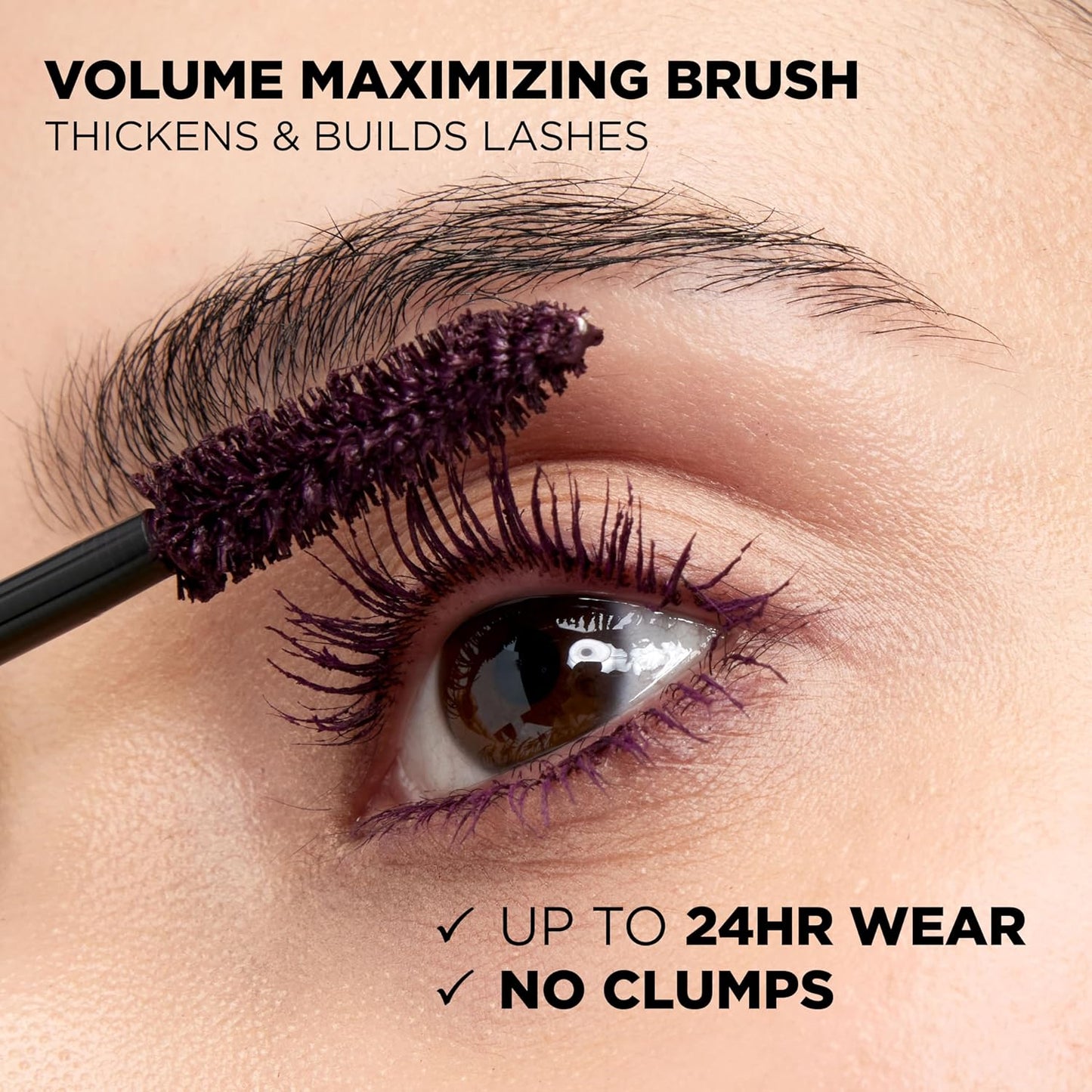 L'Oréal Paris Voluminous Original Mascara, Wimpern tuschen für Volumen und Trennung, nicht verklumpende Formel für weiche und geschmeidige Wimpern, Blackest Black 8,5ml
