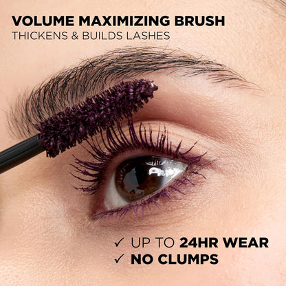 L'Oréal Paris Voluminous Original Mascara, Wimpern tuschen für Volumen und Trennung, nicht verklumpende Formel für weiche und geschmeidige Wimpern, Blackest Black 8,5ml