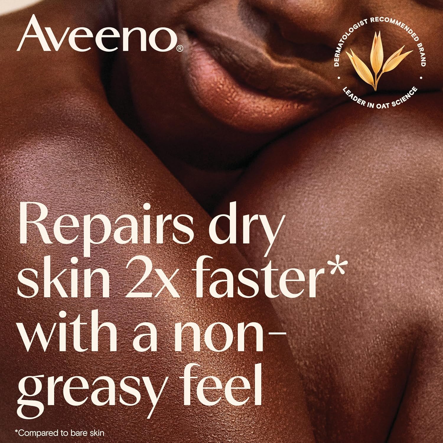 Aveeno Healing Ointment, for Extra Dry, Cracked & Sensitive Skin, 72-Hour dry skin protectant with Triple Oat, Shea Butter & Glycerin, Fragrance-Free for Body, Face, Hands, Lips 204g
