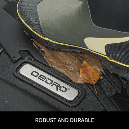 OEDRO Floor Mats Fit for Toyota Camry 2011-2007, Custom Fit Front & 2nd Row Floor Liner Set, TPE All Weather Protection Camry Car Mats, Black
