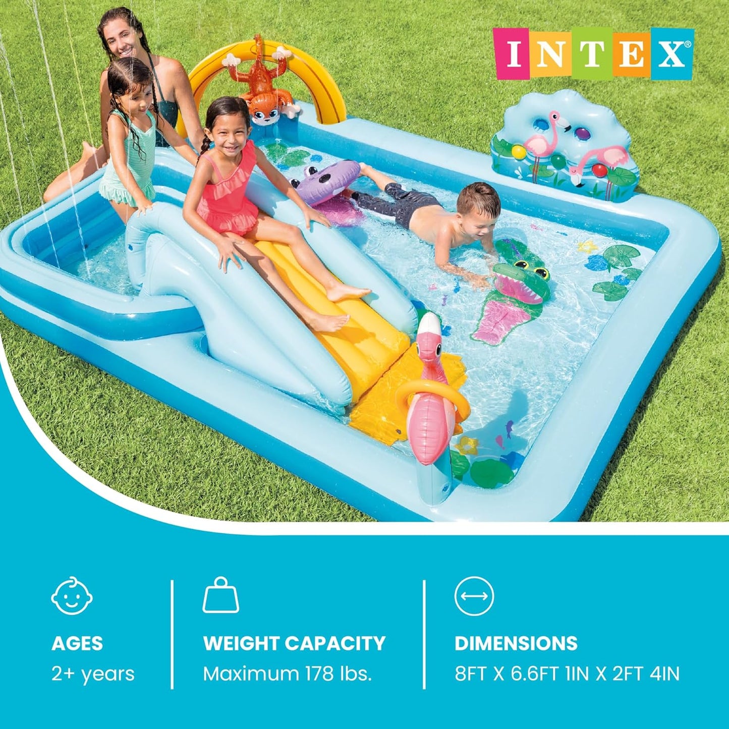 Intex Jungle Adventure Play Center: A Backyard Oasis for Kids